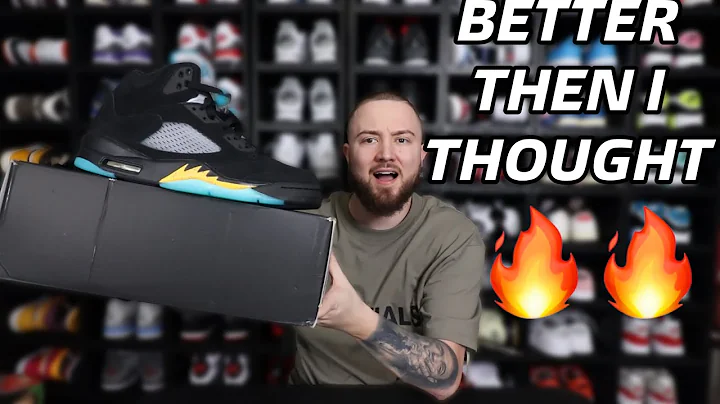 FIRST LOOK! AIR JORDAN 5 “AQUA” EARLY UNBOXING! THESE WILL BE SLEPT ON 💤💤