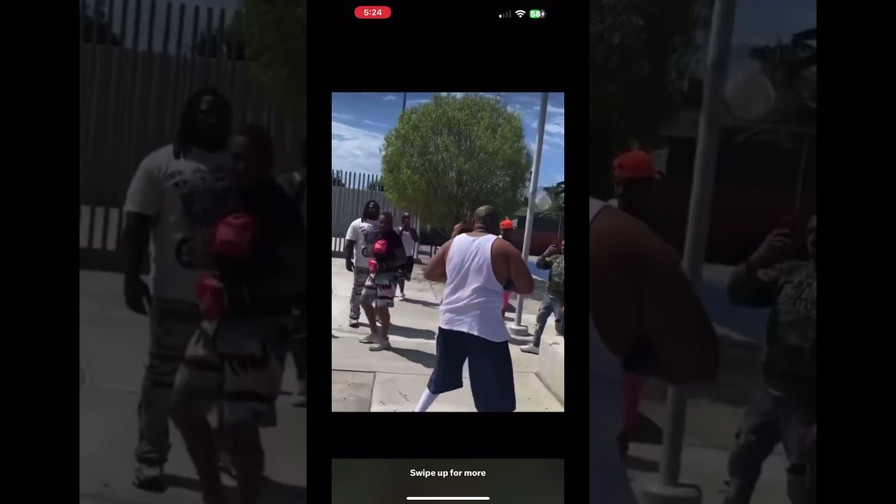 Crip Mac Dazsy Cain Fight Part 2