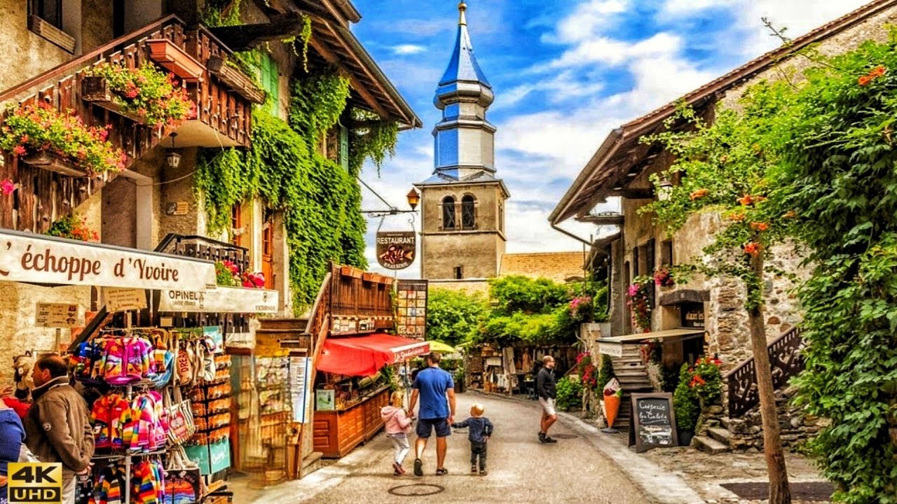 Yvoire - The Most Charming Medieval Village of France - The Most Beautiful Flowered Villages