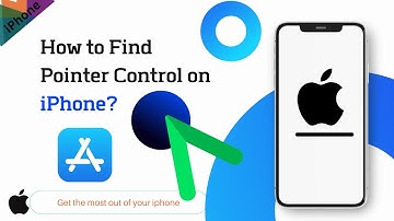 How to find pointer control on iphone