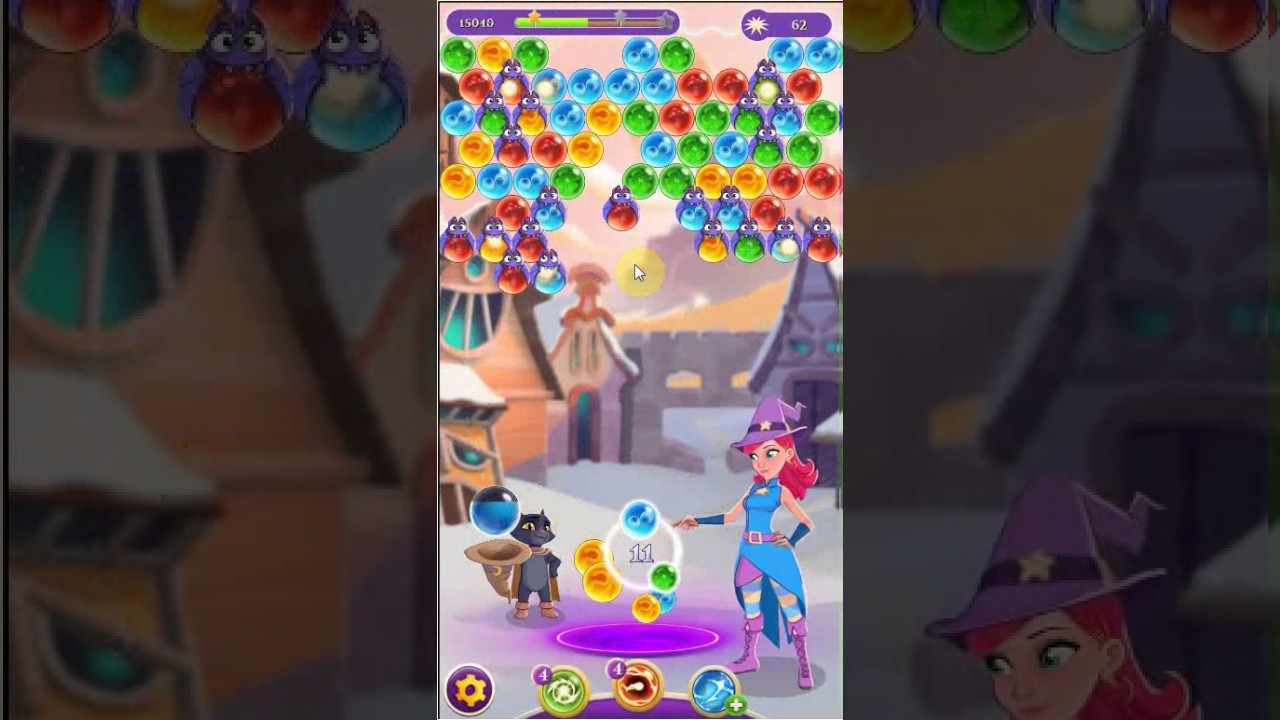 Bubble Witch 3 Level 55 23755 points