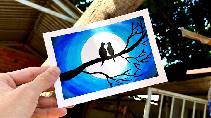 Hướng dẫn vẽ tranh galaxy bằng màu nước Informational năm 2024