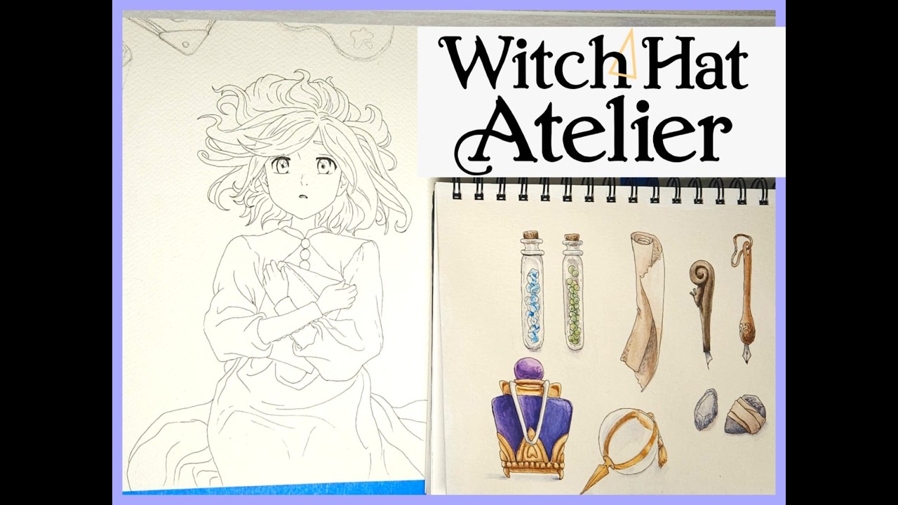 ✨ Anime fanart - Witch Hat Atelier - とんがり帽子のアトリエ - 20