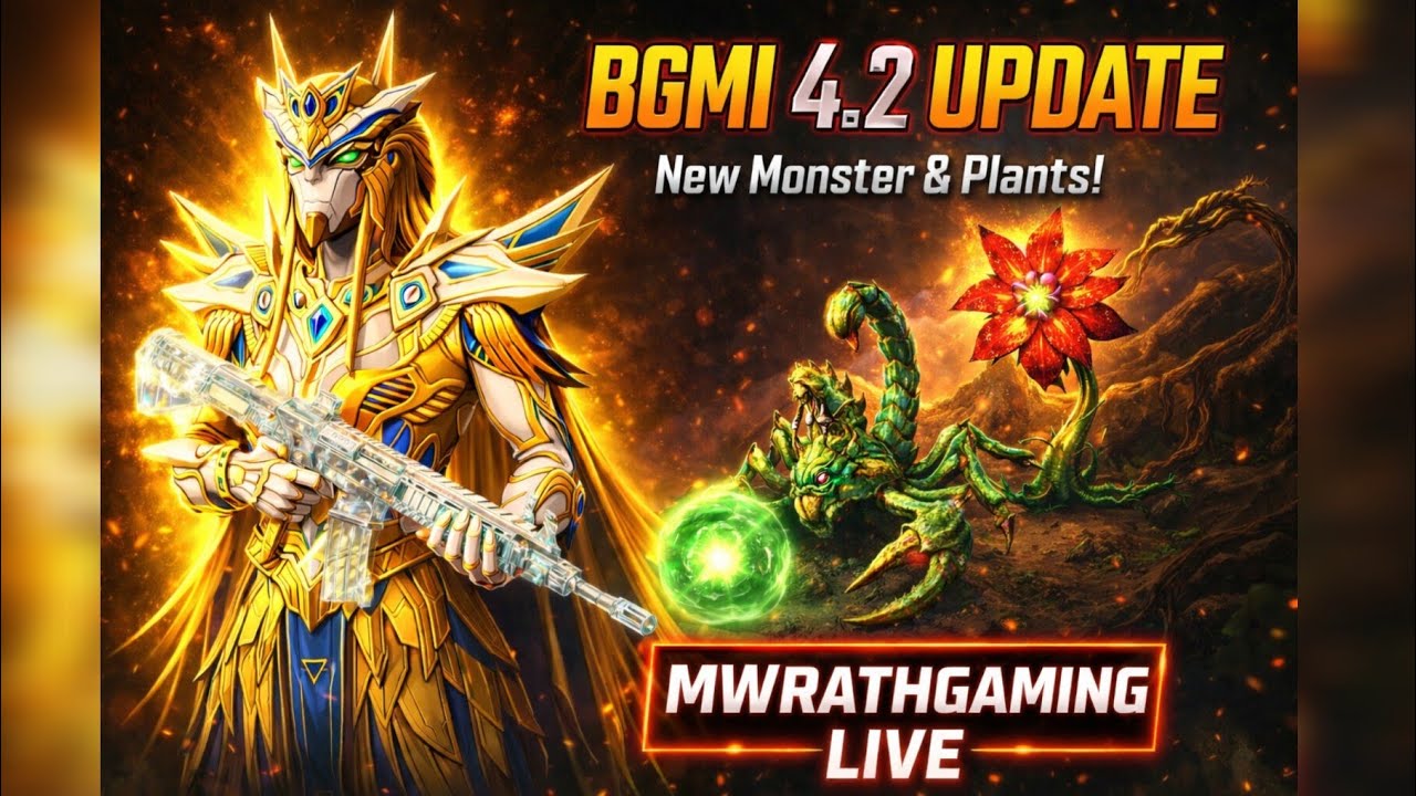 1v4 Daily Scene 😈 Ace Dominater Lobby Destroyed 🔴 MWRATHGAMING IS LIVE