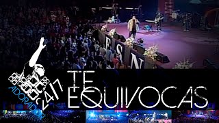 Video thumbnail of "Jon Carlo - Te Equivocas (En Vivo)"
