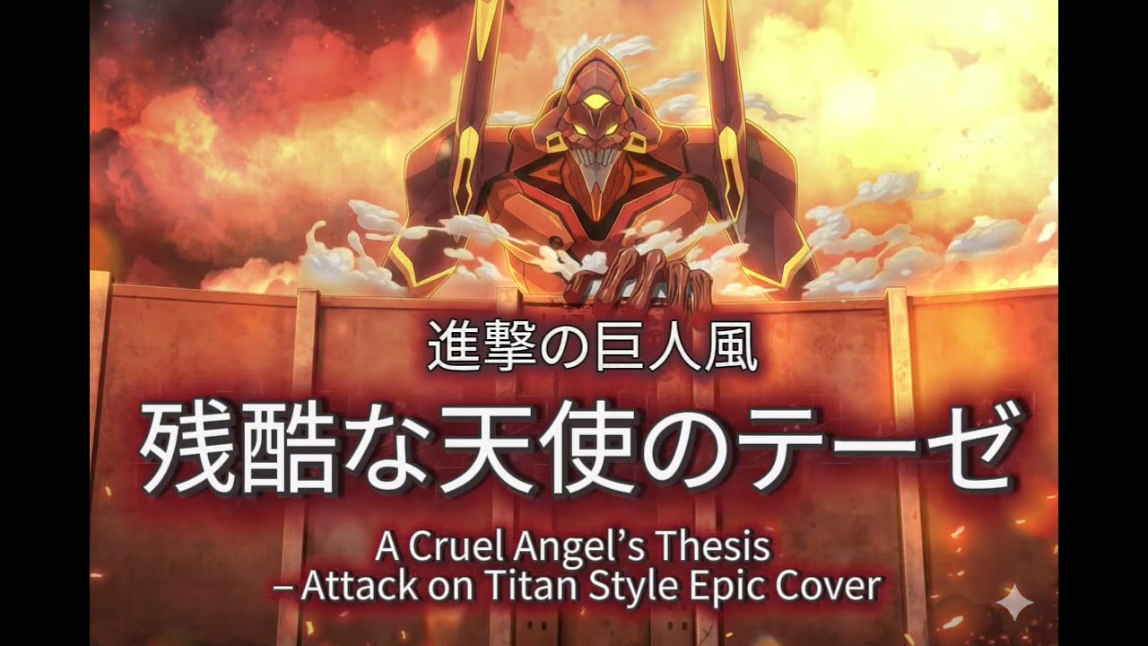 【AI cover】残酷な天使のテーゼ-進撃の巨人風アレンジ| A Cruel Angel’s Thesis – Attack on Titan Style Epic Cover