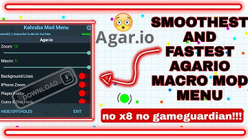 AGARIO MACRO MOD MENU TUTORIAL (Version-2.16.2) Android No root apk