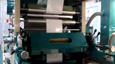 4 Color Flexo Printing Machine in India for Plastics / BOPP / LD