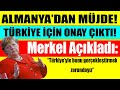 Merkel açıkladı herkes çok sevindi! Bundan sonra neler olacak? Son dakika Avrupa haberleri canlı