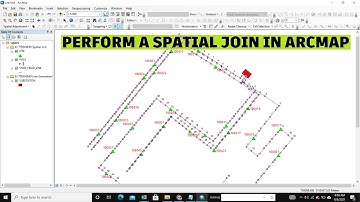 How to perform a spatial join in ArcMap