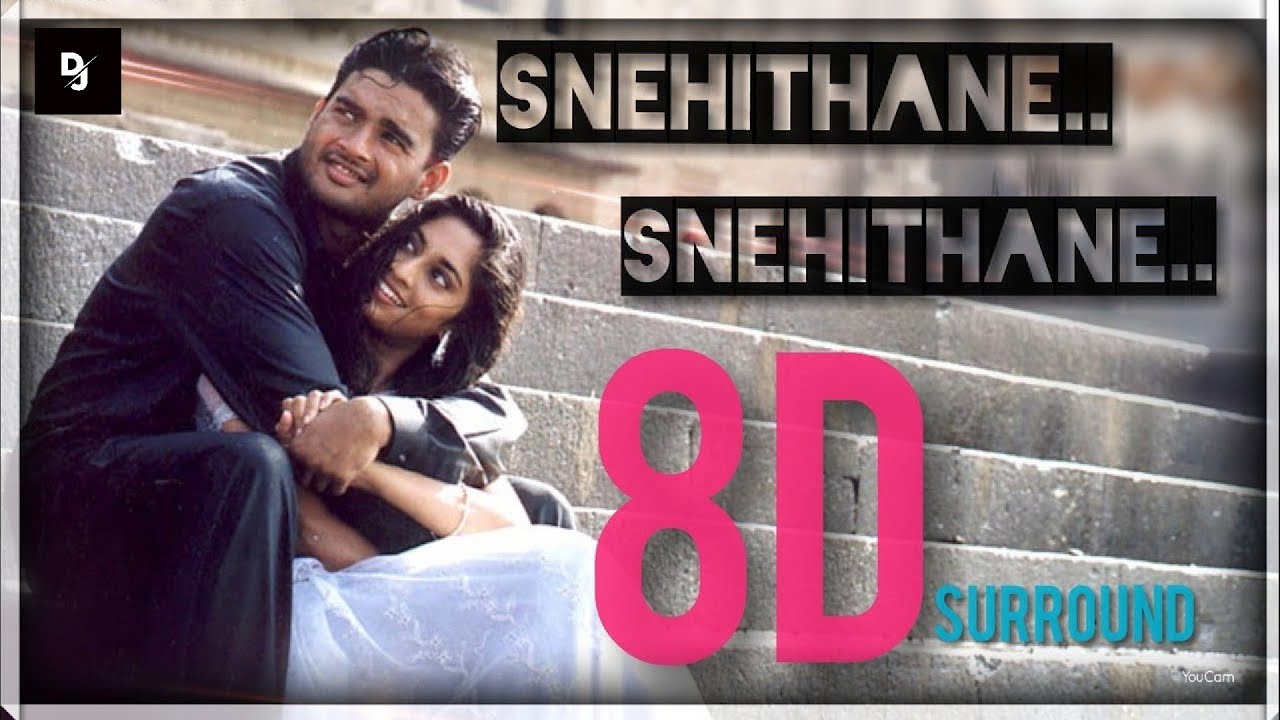 Snegithane Snegithane song 8D Song Snehithaney 8D Tamil Song Alaipayuthey A R Rahman 8D Tamil Song