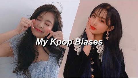 My Kpop Biases In Each Group I Stan
