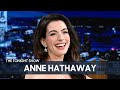 Anne hathaway demonstrates her intense primal scream from eileen extended  the tonight show