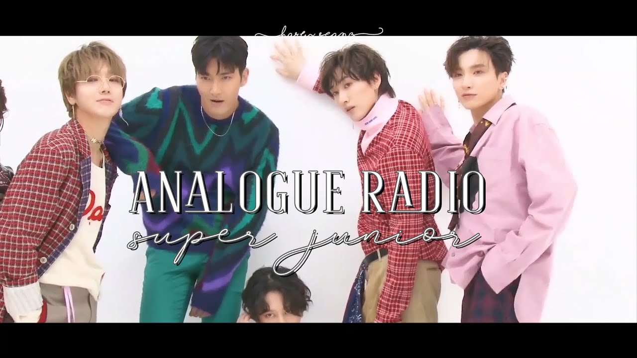 SUPER JUNIOR ANALOGUE RADIO