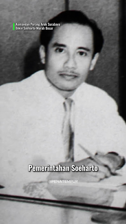 The consequences of making Suharto angry