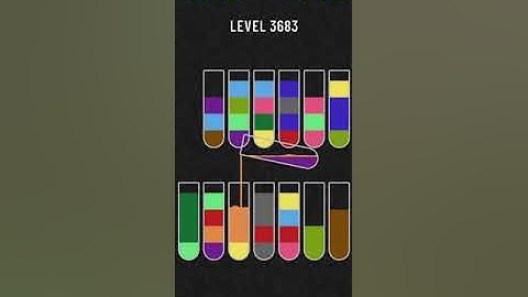 water water puzzle level 3683
