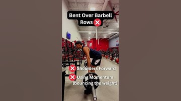 Barbell Rows Do