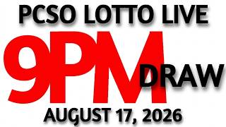 Lotto Result Today 9pm Draw August 17 2026 Swertres Ez2 PCSO LIVE