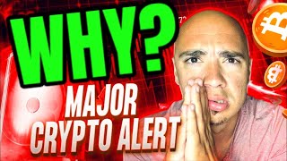 BREAKING CRYPTO NEWS - THIS CAUSED THE CRYPTO CRASH! IS IT OVER?