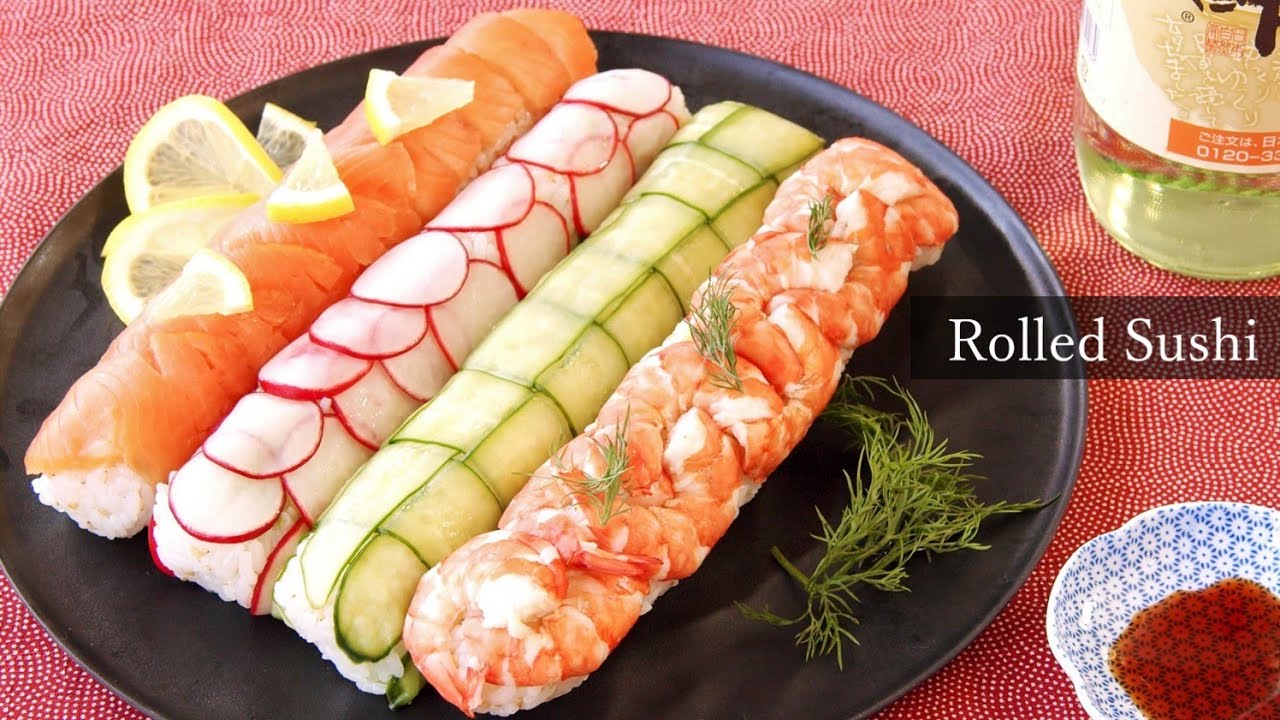 ラップで簡単 ロール寿司の作り方 料理研究家 麻生怜菜 Youtube ラップで簡単 ロール寿司の作り方 料理研究家 麻生怜菜 Youtube