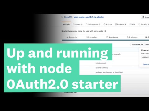 How to get up and running with Xero-node-oauth2-ts-starter