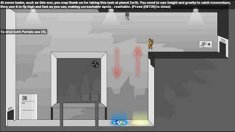 Portal - The Flash Version Walkthrough Level 1-11
