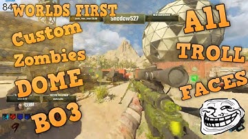 Every Troll Face on Dome Zombies!