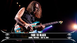 metallica fade to black lisbon portugal may 18 2010