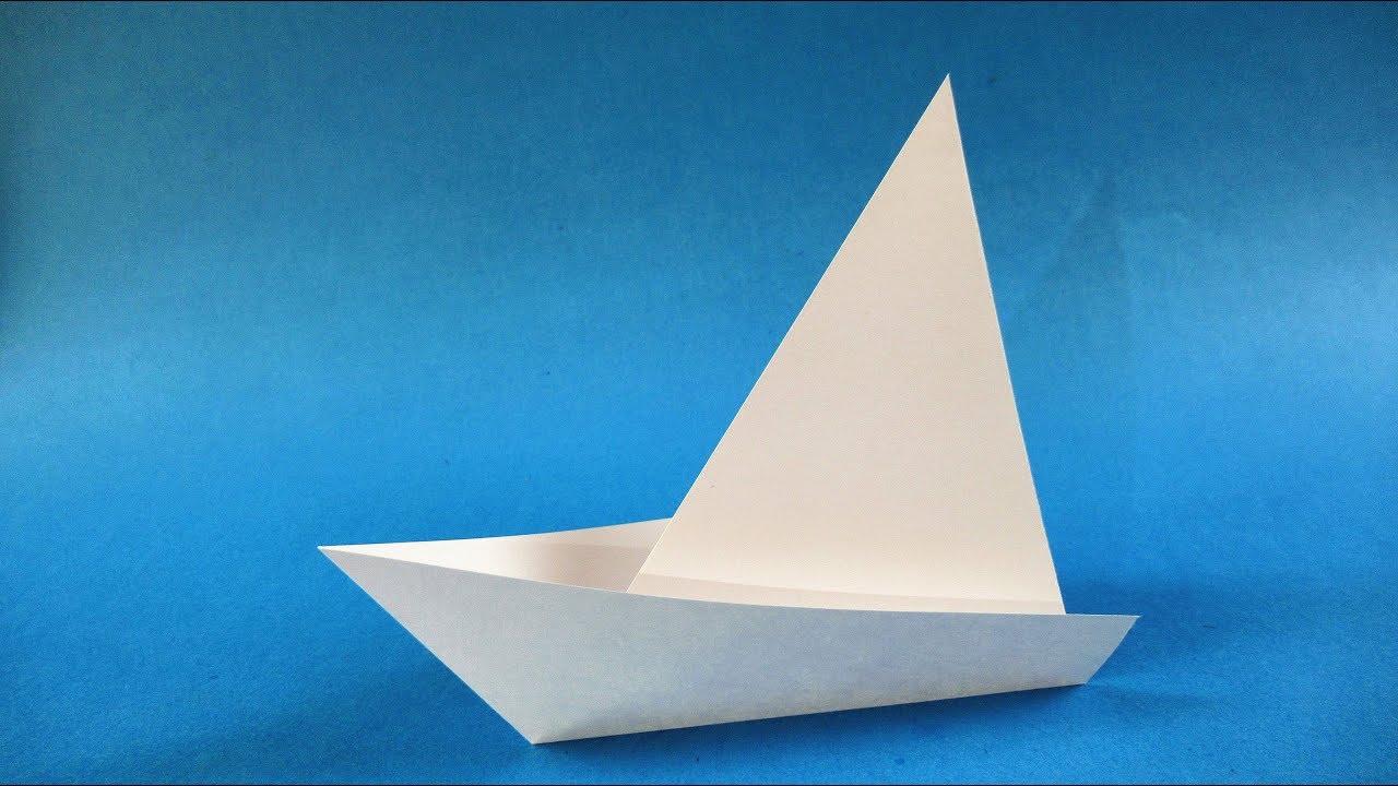 origami sailboat instructions printable