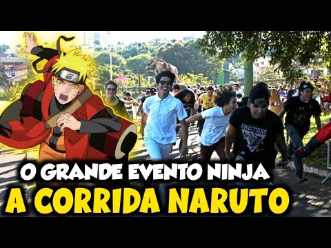 Naruto inspira fãs a organizarem 'corridas ninja' em cidades do Brasil