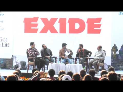 Anupam Roy, Chandril, Anindya, Srijato at Kolkata Literary Meet 2016