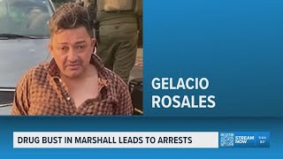 Marshall police arrest man, seize drugs and firearms in joint operation