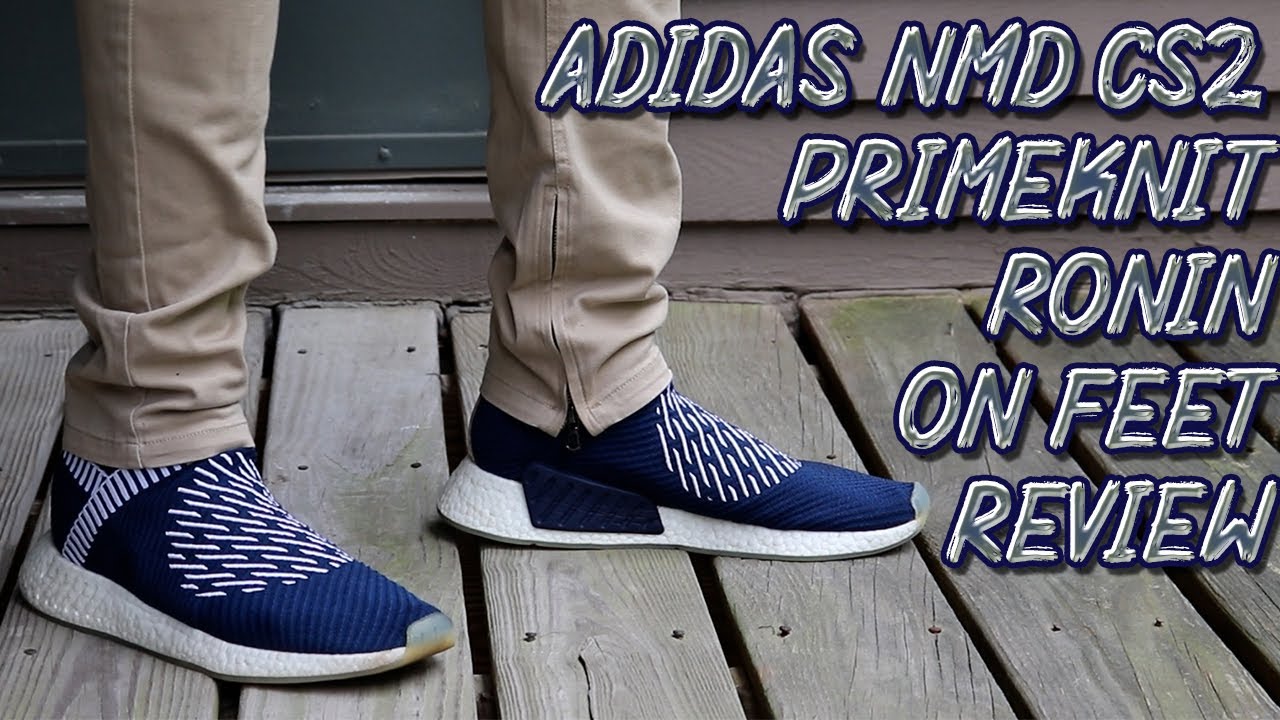 Adidas Nmd Cs2 Primeknit Ronin Stripes On Feet Review - Youtube