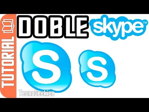 Video: Cómo Iniciar Skype Con Dos Cuentas Diferentes