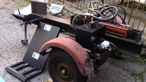 Adding the Rugged Made Log Lift and Hydraulic Circuit to an old Log Splitter