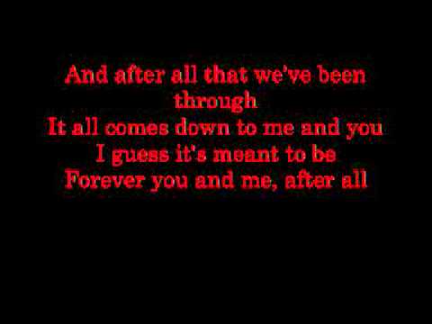 Cher & Peter Cetera - After All [On-Screen Lyrics]