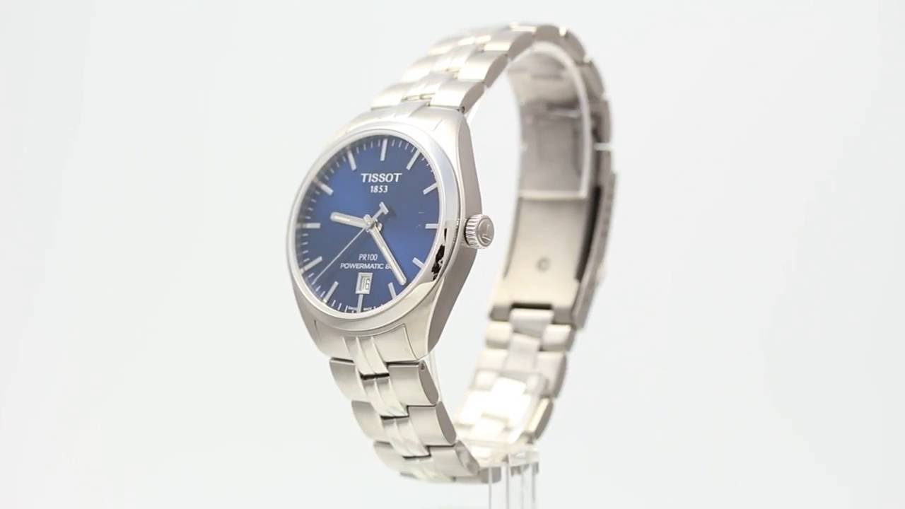 Tissot pr 100 powermatic 80 blue Outlet