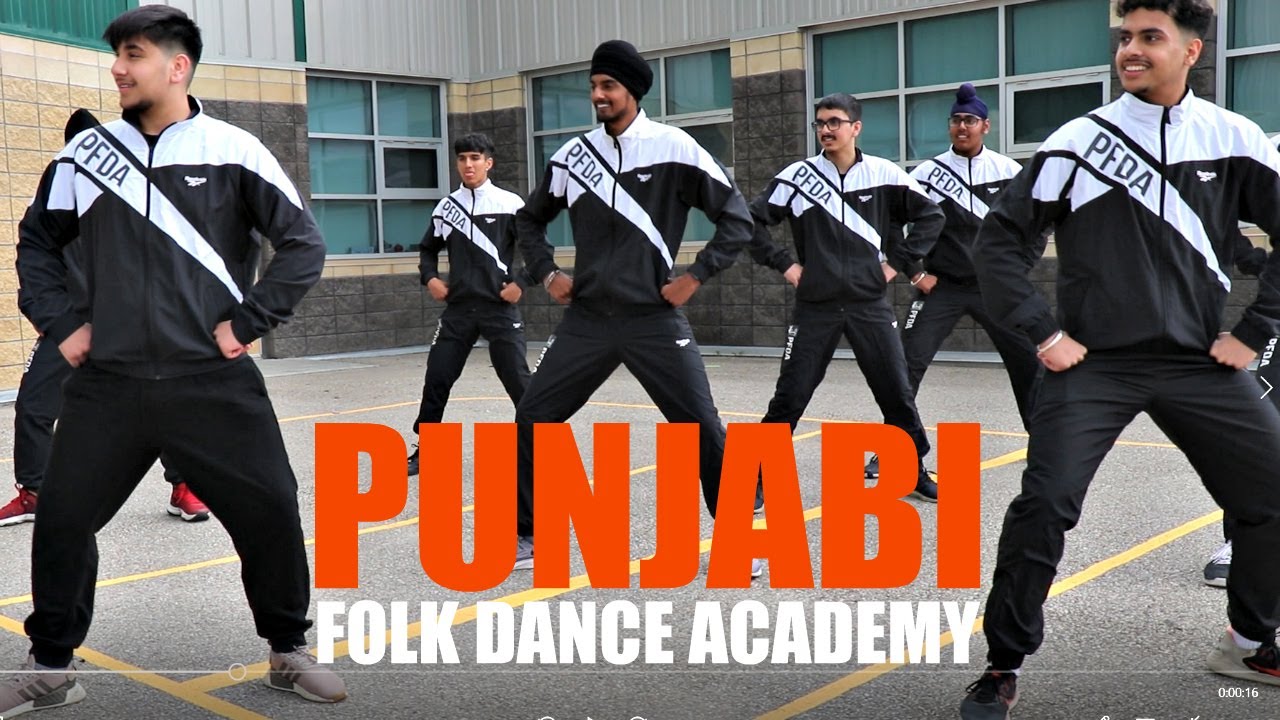 Punjabi Folk Dance Academy Edmonton Boys Bhangra on Gabhru  Nirvair Pannu