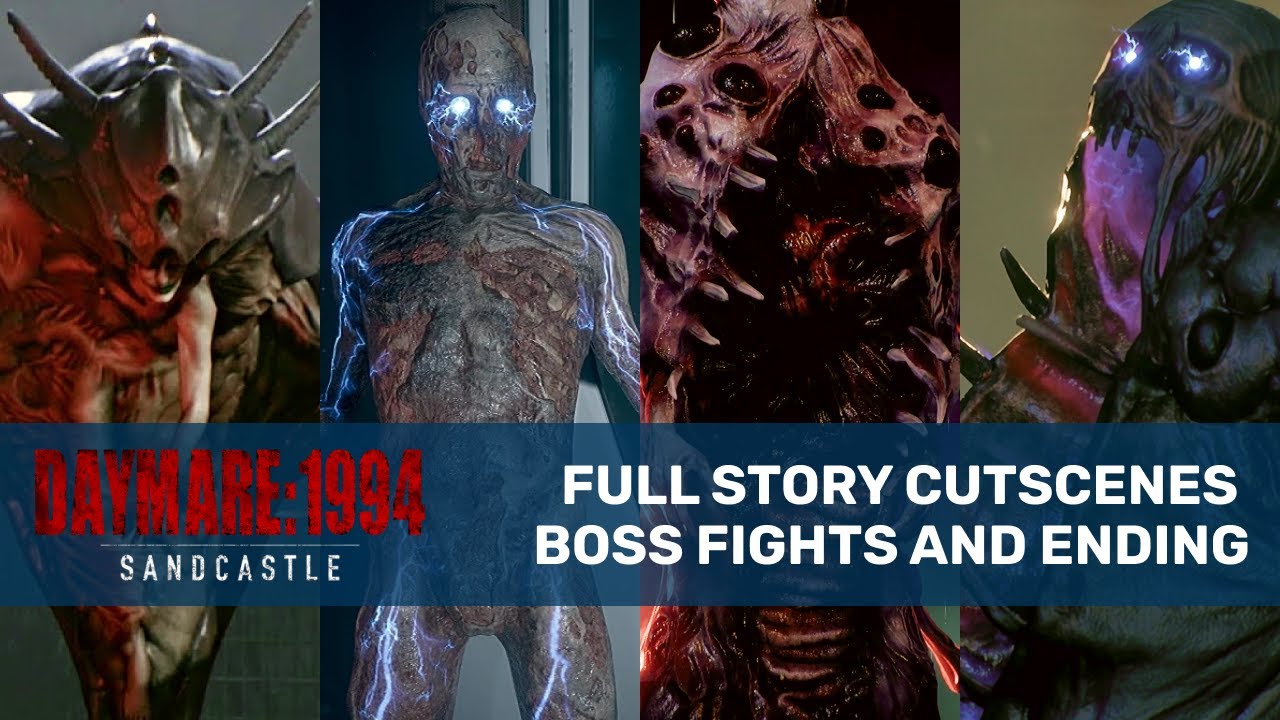 Daymare: 1994 Sandcastle Boss Fights And Enemies Story Cutscenes And Ending