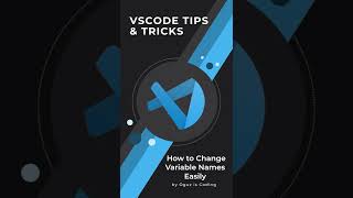 How to change variable names in VSCode easily #vscode #tips #shorts #javascript_tutorial #javascript