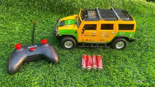 Big Size RC Hummer Unboxing and Testing | Remote Control 4x4 Off Road Super Car 🚗 Review