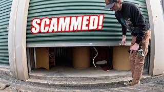 I Bought An Abandoned Storage Unit and Got SCAMMED!