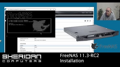 How to install FreeNAS 11.3 | FreeNAS Installation (IDRAC)