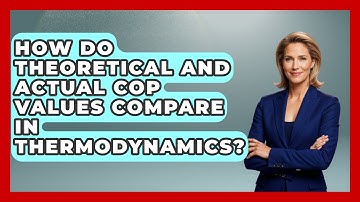 How Do Theoretical And Actual COP Values Compare In Thermodynamics? - Thermodynamics For Everyone
