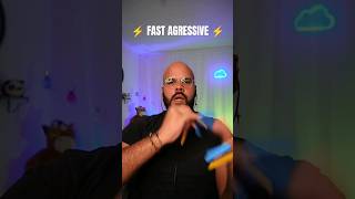 J'aime tellement le fast agressive aussi ! TINGLES ASSURÉS ! #ASMR