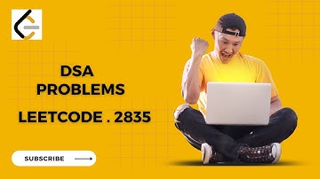 LeetCode 2835. Minimum Operations to Form Subsequence With Target Sum || Weekly contest 360 || hard