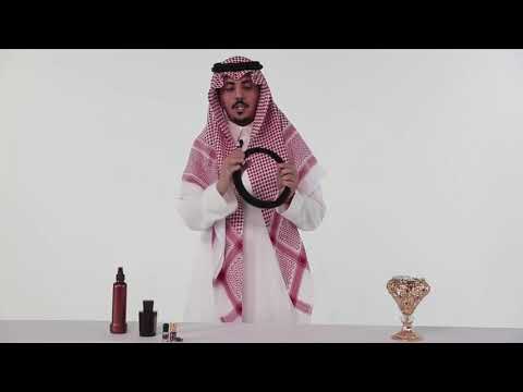 شاب سعودي يشرح كيف تلبس الشماغ السعودي   #الترسيمة_الملكية