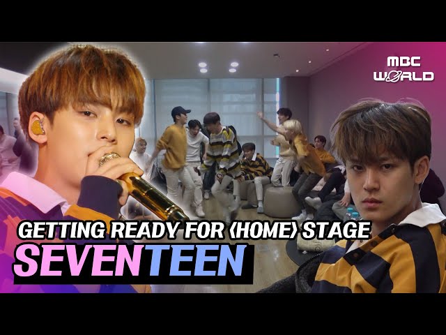 [C.C.] How SEVENTEEN spends their day for a music stage #SEVENTEEN class=