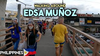 Walk tour at Muñoz EDSA Quezon City Philippines