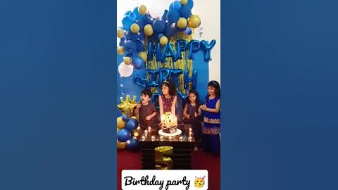Best friend's birthday party#shorts #youtube @Sweethearts_575